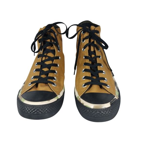 NWOT! CONVERSE CHUCK TAYLOR ALL STAR! TAN AND CAMO GREEN/BLACK SNEAKERS! SZ 11.5 - Picture 5 of 10